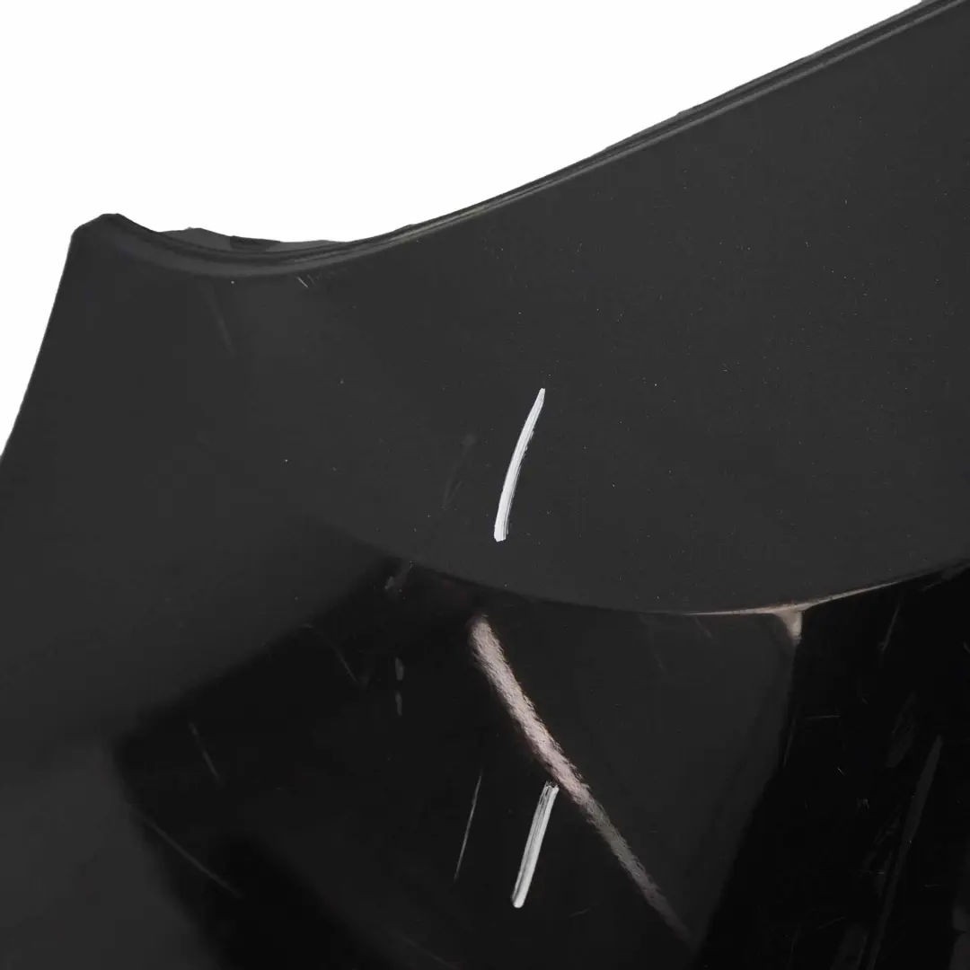 BMW F20 F21 Rear Bumper Trim Panel Black Sapphire Metallic - 475 - SKU 0038882-BS - Part number 0038882