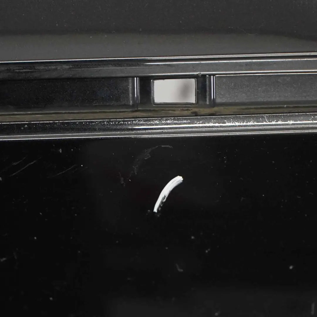 BMW F20 F21 Rear Bumper Trim Panel Black Sapphire Metallic - 475 - SKU 0038882-BS - Part number 0038882