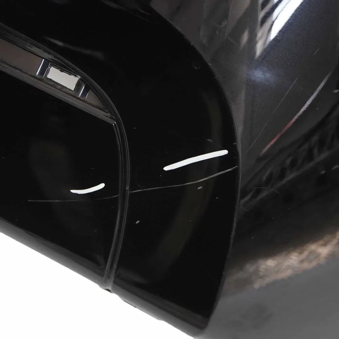 Bumper Trim Panel Black Sapphire Metallic - 475 to BMW F20 F21 Rear with Part number 0038882 BMW F20 F21 Rear Bumper Trim Panel Black Sapphire Metallic - 475 - SKU 0038882-BS - Part number 0038882