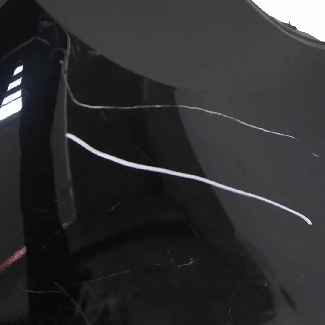 BMW F20 F21 Rear Bumper Trim Panel Black Sapphire Metallic - 475 - SKU 0038882-BS - Part number 0038882