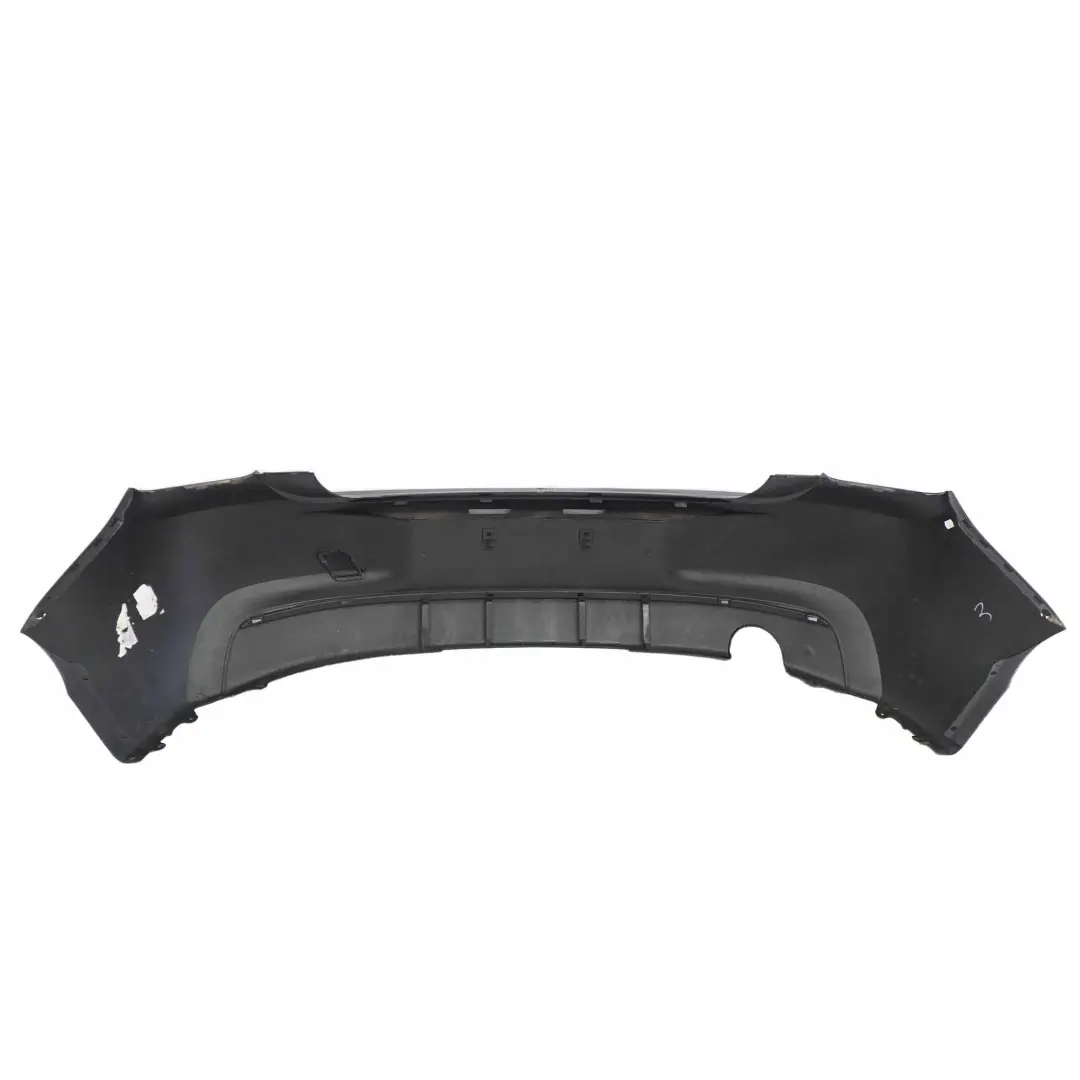 Bumper Trim Panel Black Sapphire Metallic - 475 to BMW F20 F21 Rear with Part number 0038882 BMW F20 F21 Rear Bumper Trim Panel Black Sapphire Metallic - 475 - SKU 0038882-BS - Part number 0038882
