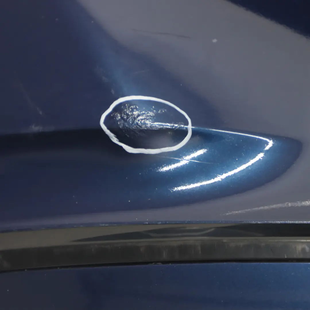 BMW F20 F21 Zderzak Tylny Osłona Tiefseeblau Blue Niebieski - A76 - SKU 0038882-DSB - Numer Części 0038882