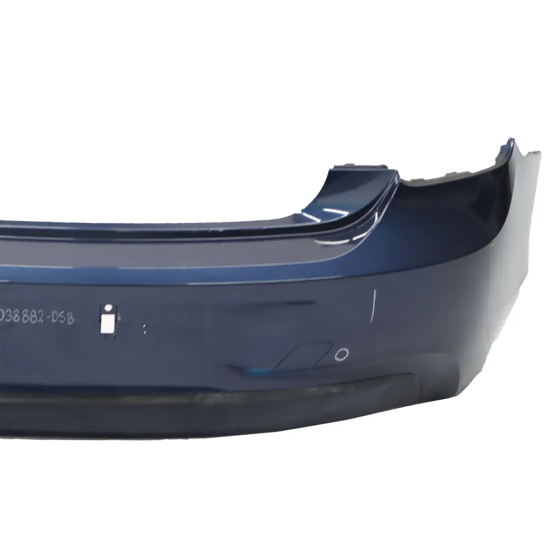 BMW F20 F21 Zderzak Tylny Osłona Tiefseeblau Blue Niebieski - A76 - SKU 0038882-DSB - Numer Części 0038882