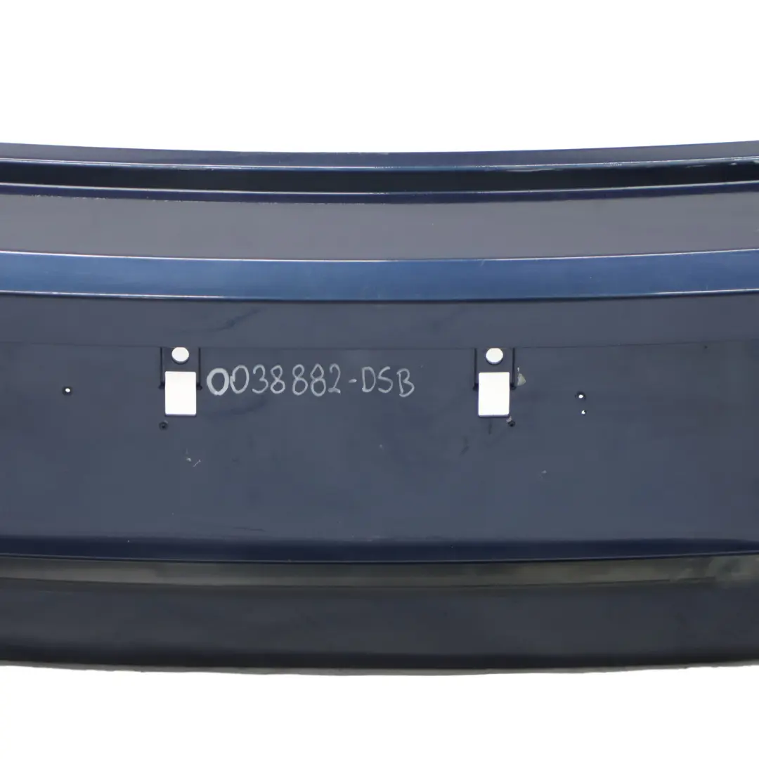  Bumper Rear BMW F20 F21 Complete Trim Panel Tiefseeblau Deep Sea Blue - A76 - SKU 0038882-DSB - Part number 0038882