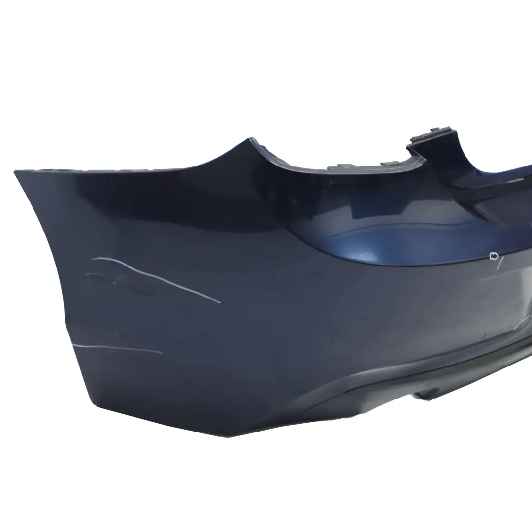 Bumper Rear BMW F20 F21 Complete Trim Panel Tiefseeblau Deep Sea Blue - A76 to with Part number 0038882 Bumper Rear BMW F20 F21 Complete Trim Panel Tiefseeblau Deep Sea Blue - A76 - SKU 0038882-DSB - Part number 0038882