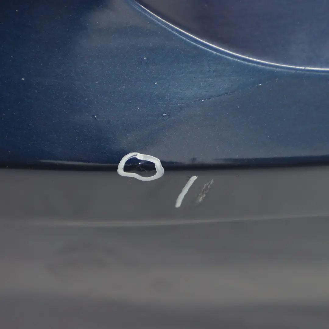  Bumper Rear BMW F20 F21 Complete Trim Panel Tiefseeblau Deep Sea Blue - A76 - SKU 0038882-DSB - Part number 0038882