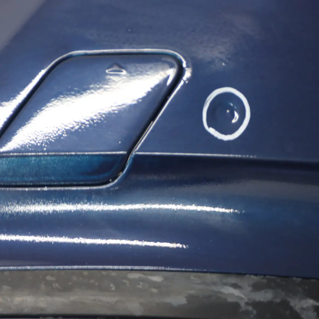 Bumper Rear BMW F20 F21 Complete Trim Panel Tiefseeblau Deep Sea Blue - A76 to with Part number 0038882 Bumper Rear BMW F20 F21 Complete Trim Panel Tiefseeblau Deep Sea Blue - A76 - SKU 0038882-DSB - Part number 0038882