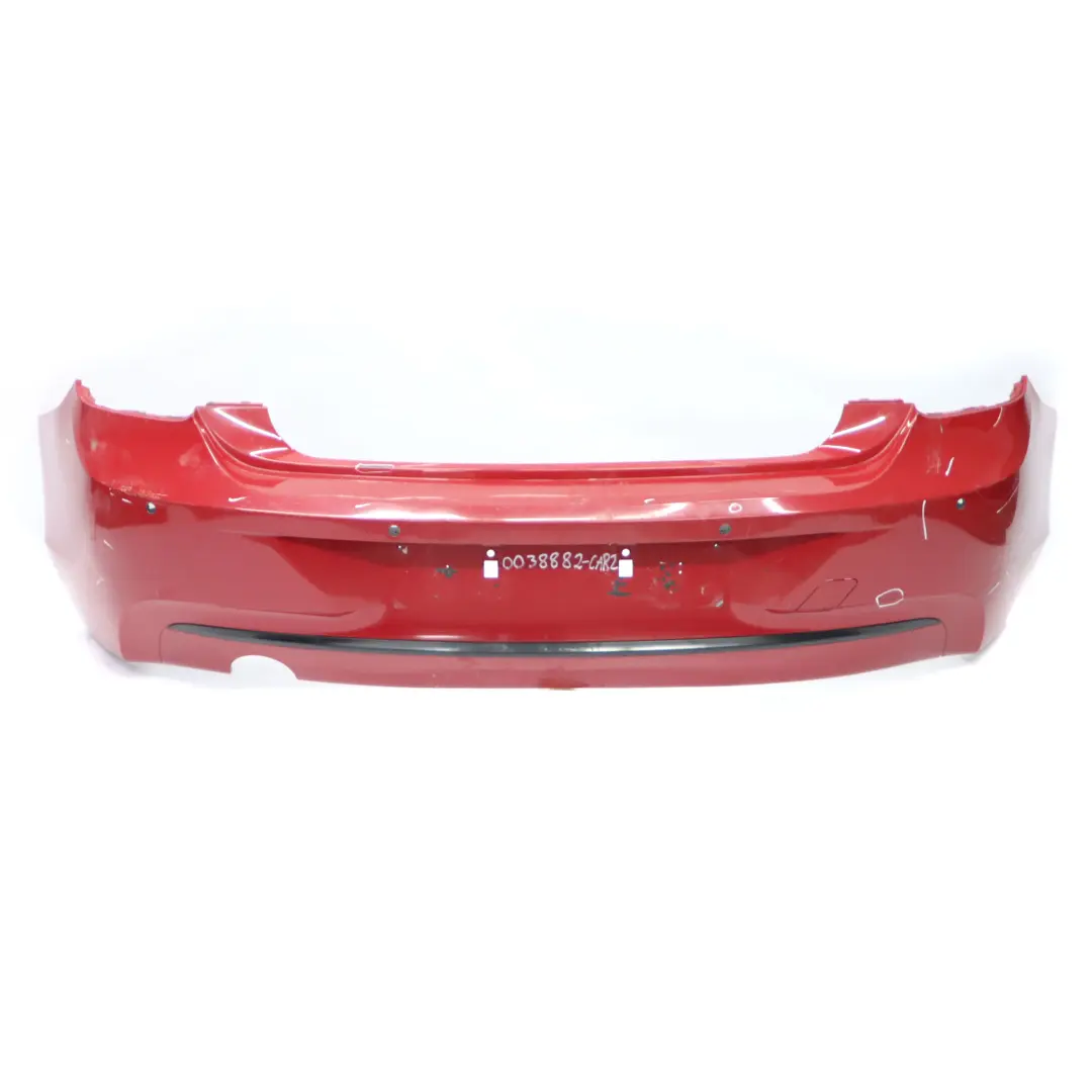 Bumper Rear BMW F20 F21 Complete Trim Panel Karmesinrot Crimson Red - A61 to with Part number 0038882 Bumper Rear BMW F20 F21 Complete Trim Panel Karmesinrot Crimson Red - A61 - SKU 0038882-KAR2 - Part number 0038882