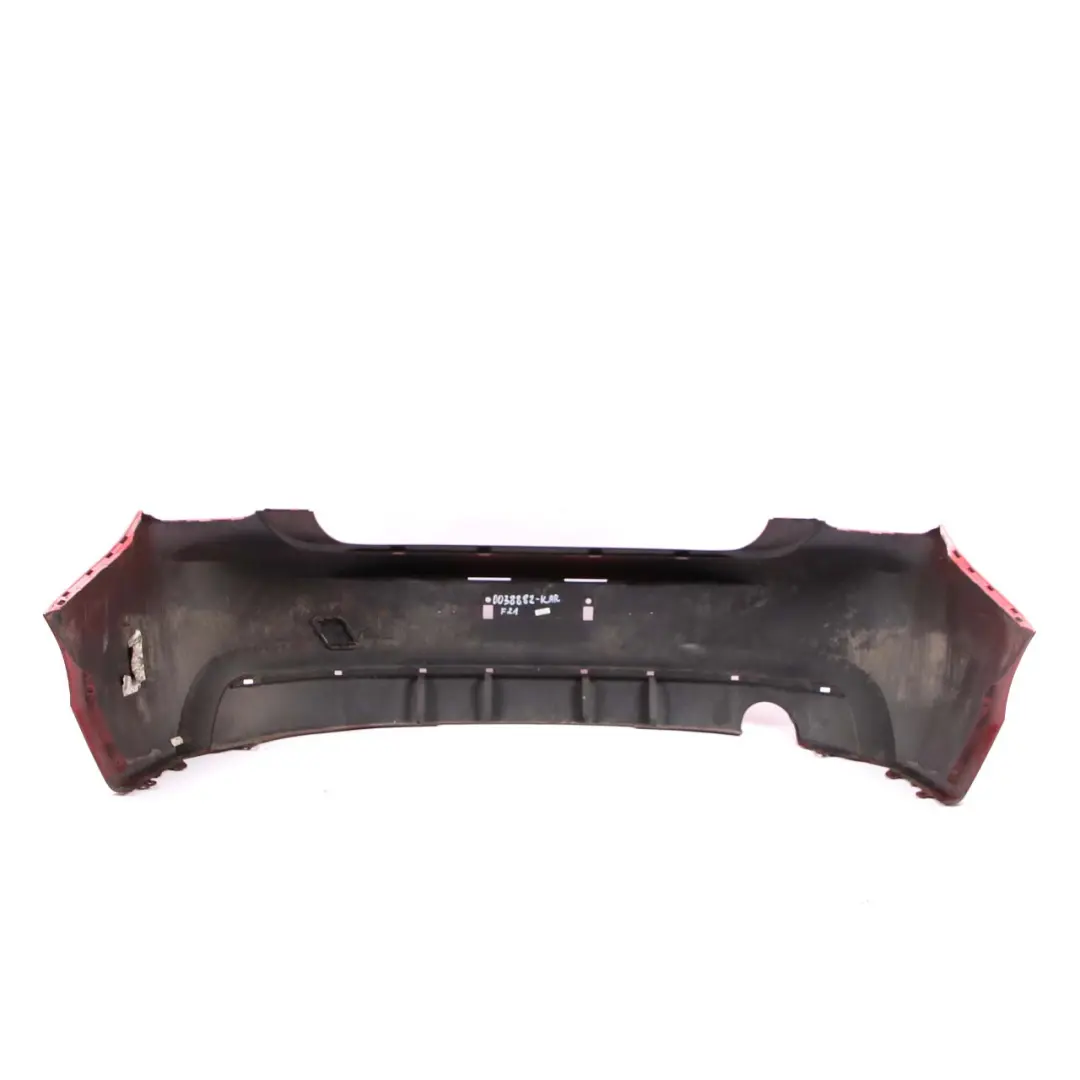 Bumper Trim Panel Karmesinrot Crimson Red - A61 to BMW F20 F21 Rear with Part number 0038882 BMW F20 F21 Rear Bumper Trim Panel Karmesinrot Crimson Red - A61 - SKU 0038882-KAR - Part number 0038882