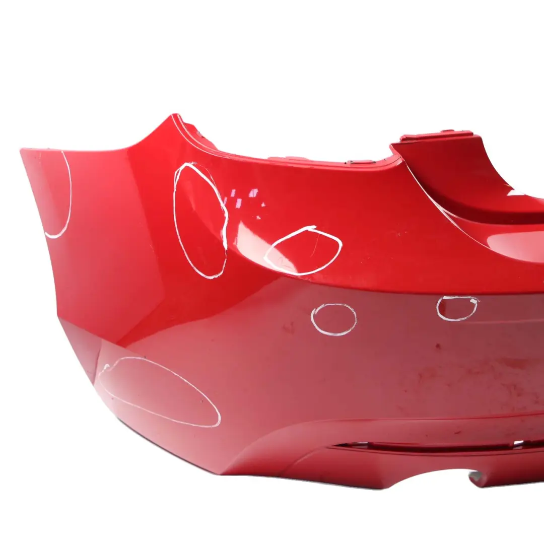 BMW F20 F21 Rear Bumper Trim Panel Karmesinrot Crimson Red - A61 - SKU 0038882-KAR - Part number 0038882
