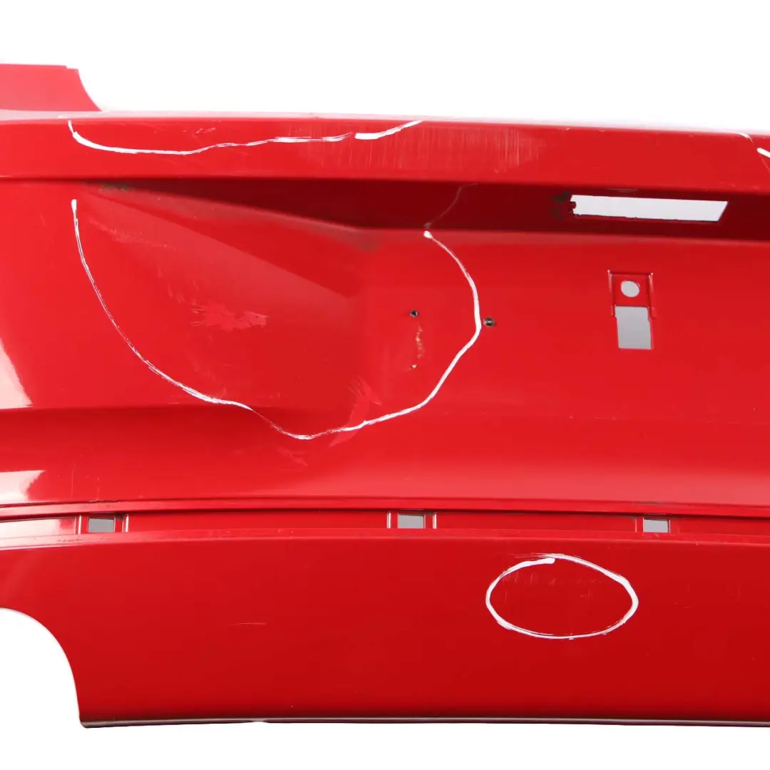 Bumper Trim Panel Karmesinrot Crimson Red - A61 to BMW F20 F21 Rear with Part number 0038882 BMW F20 F21 Rear Bumper Trim Panel Karmesinrot Crimson Red - A61 - SKU 0038882-KAR - Part number 0038882