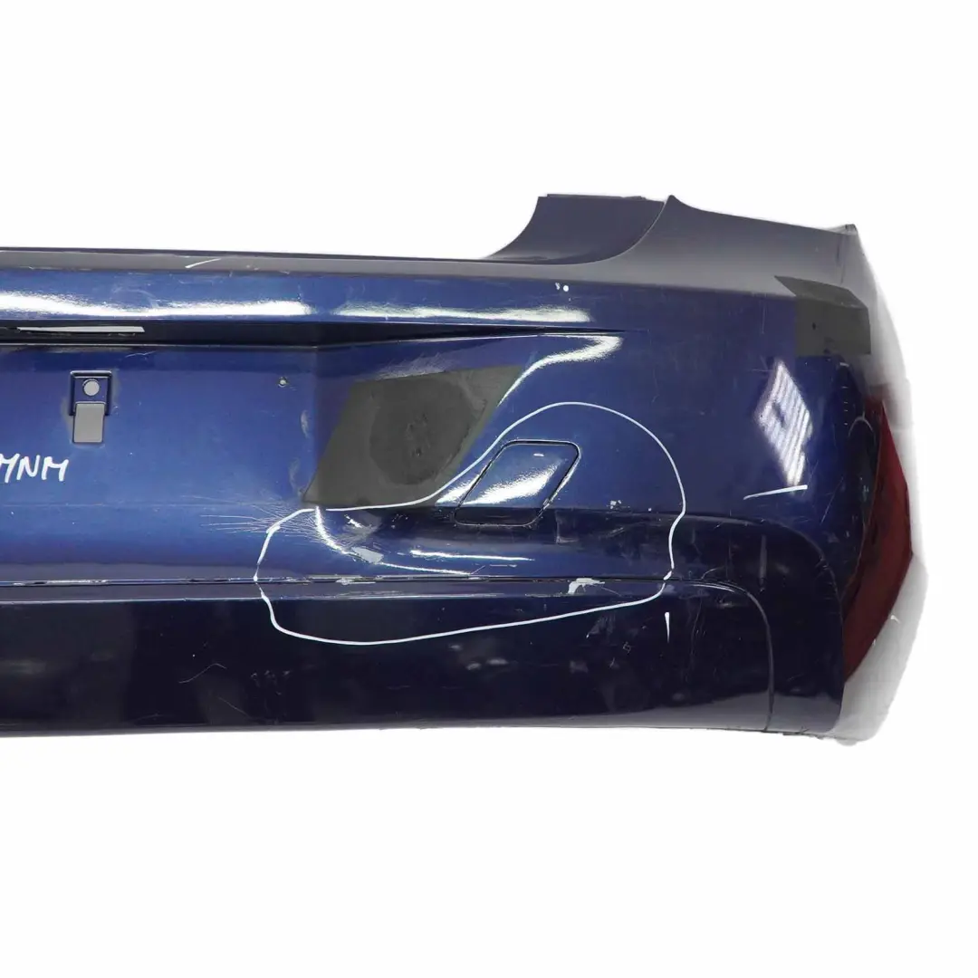Bumper Rear BMW F20 F21 Complete Trim Panel Midnight Blue Metallic - B38 to with Part number 0038882 Bumper Rear BMW F20 F21 Complete Trim Panel Midnight Blue Metallic - B38 - SKU 0038882-MBM - Part number 0038882