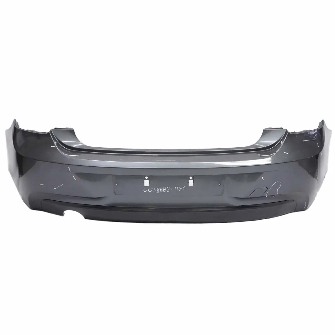  Bumper Rear BMW F20 F21 Complete Trim Panel Mineralgrau Grey Metallic - B39 - SKU 0038882-MG1 - Part number 0038882