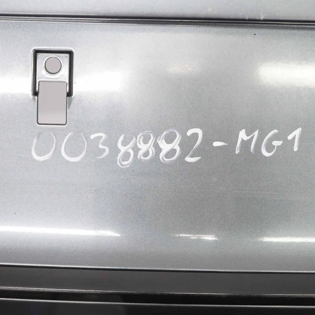 Bumper Rear BMW F20 F21 Complete Trim Panel Mineralgrau Grey Metallic - B39 to with Part number 0038882 Bumper Rear BMW F20 F21 Complete Trim Panel Mineralgrau Grey Metallic - B39 - SKU 0038882-MG1 - Part number 0038882