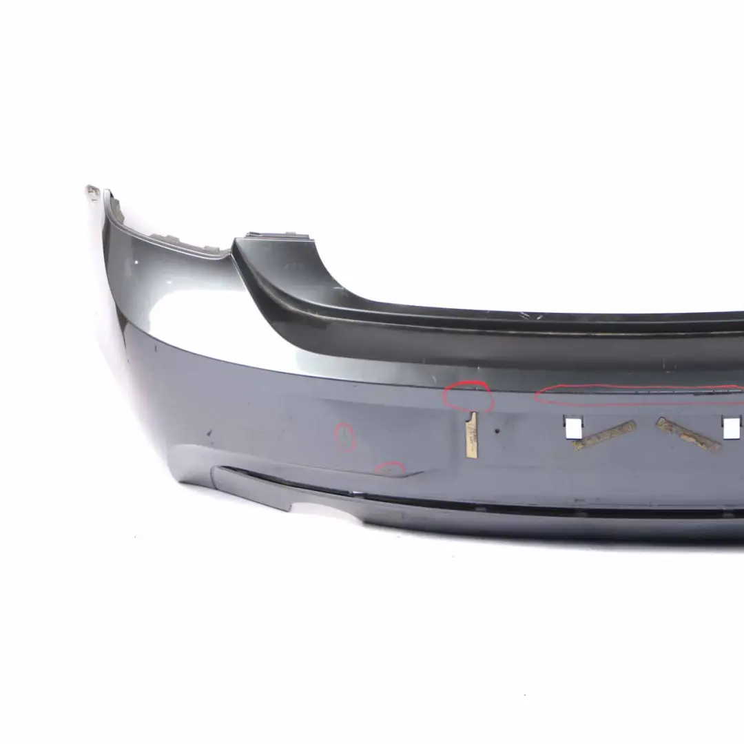 Bumper Rear BMW F20 F21 Complete Trim Panel Mineralgrau Grey Metallic - B39 to with Part number 0038882 Bumper Rear BMW F20 F21 Complete Trim Panel Mineralgrau Grey Metallic - B39 - SKU 0038882-MG - Part number 0038882