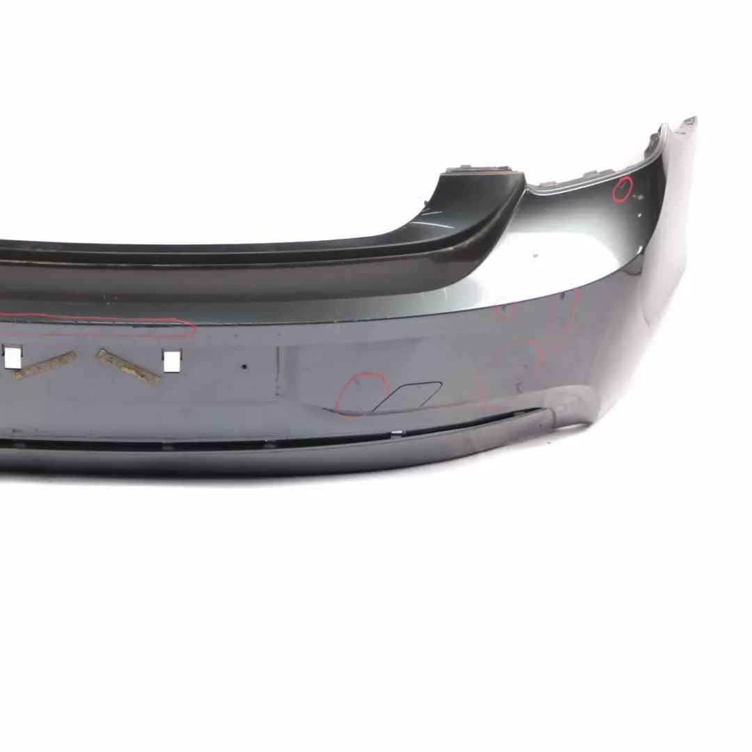 Bumper Rear BMW F20 F21 Complete Trim Panel Mineralgrau Grey Metallic - B39 to with Part number 0038882 Bumper Rear BMW F20 F21 Complete Trim Panel Mineralgrau Grey Metallic - B39 - SKU 0038882-MG - Part number 0038882