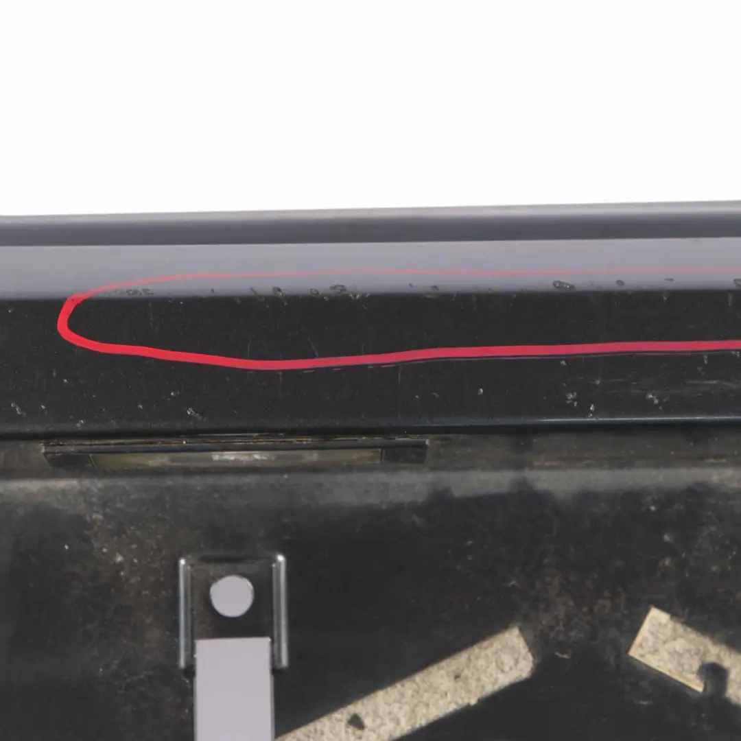  Bumper Rear BMW F20 F21 Complete Trim Panel Mineralgrau Grey Metallic - B39 - SKU 0038882-MG - Part number 0038882