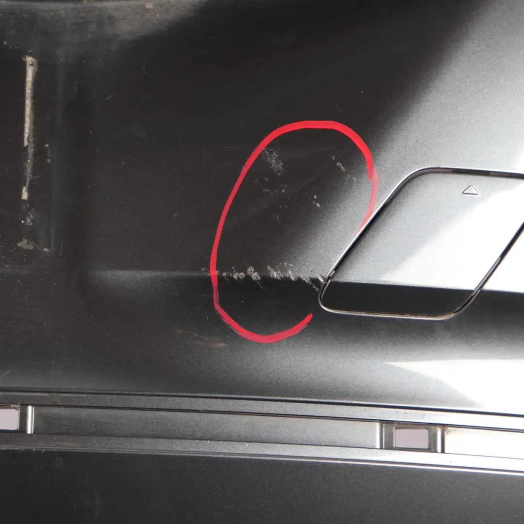  Bumper Rear BMW F20 F21 Complete Trim Panel Mineralgrau Grey Metallic - B39 - SKU 0038882-MG - Part number 0038882