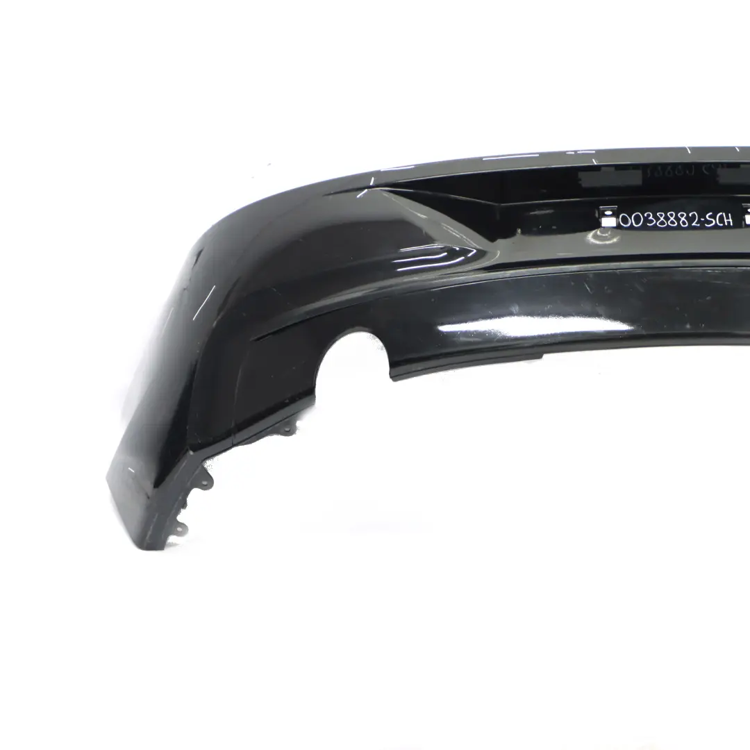 Bumper Trim Panel Schwarz 2 Black - 668 to BMW F20 F21 Rear with Part number 0038882 BMW F20 F21 Rear Bumper Trim Panel Schwarz 2 Black - 668 - SKU 0038882-SCH - Part number 0038882