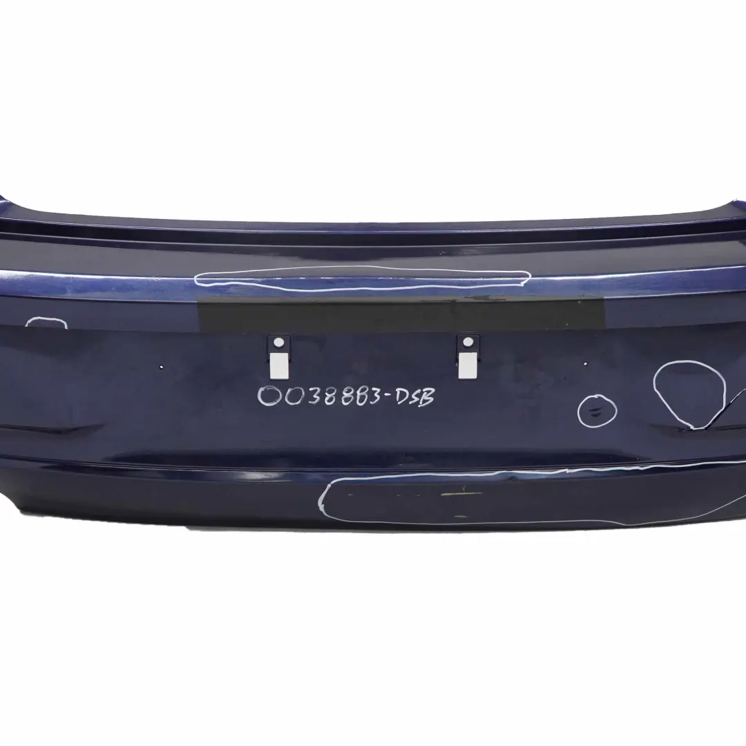 Bumper Rear Sport Line Trim Panel Tiefseeblau Blue Metallic - A76 to BMW F20 F21 with Part number 0038883 BMW F20 F21 Bumper Rear Sport Line Trim Panel Tiefseeblau Blue Metallic - A76 - SKU 0038883-DSB - Part number 0038883