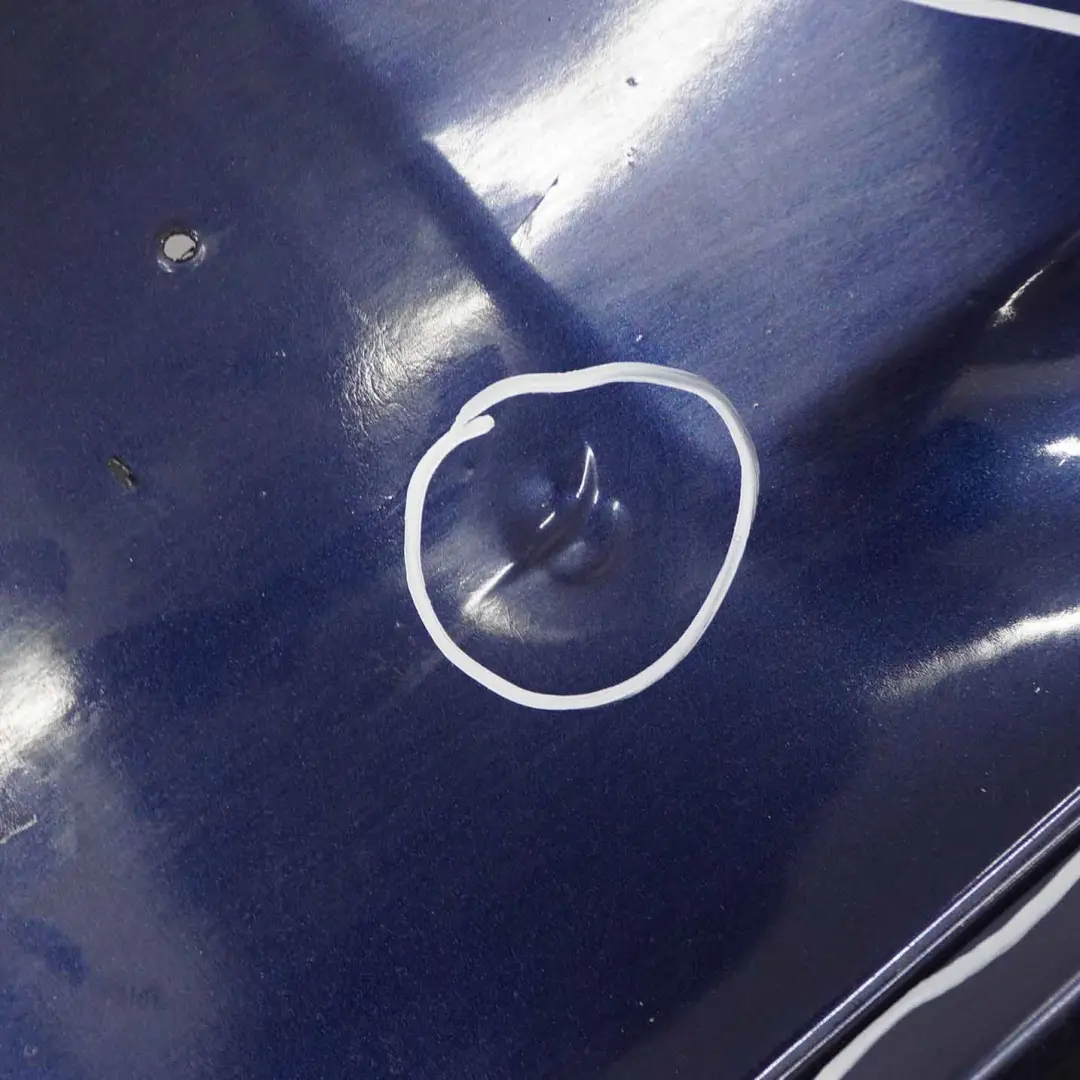 Bumper Rear Sport Line Trim Panel Tiefseeblau Blue Metallic - A76 to BMW F20 F21 with Part number 0038883 BMW F20 F21 Bumper Rear Sport Line Trim Panel Tiefseeblau Blue Metallic - A76 - SKU 0038883-DSB - Part number 0038883