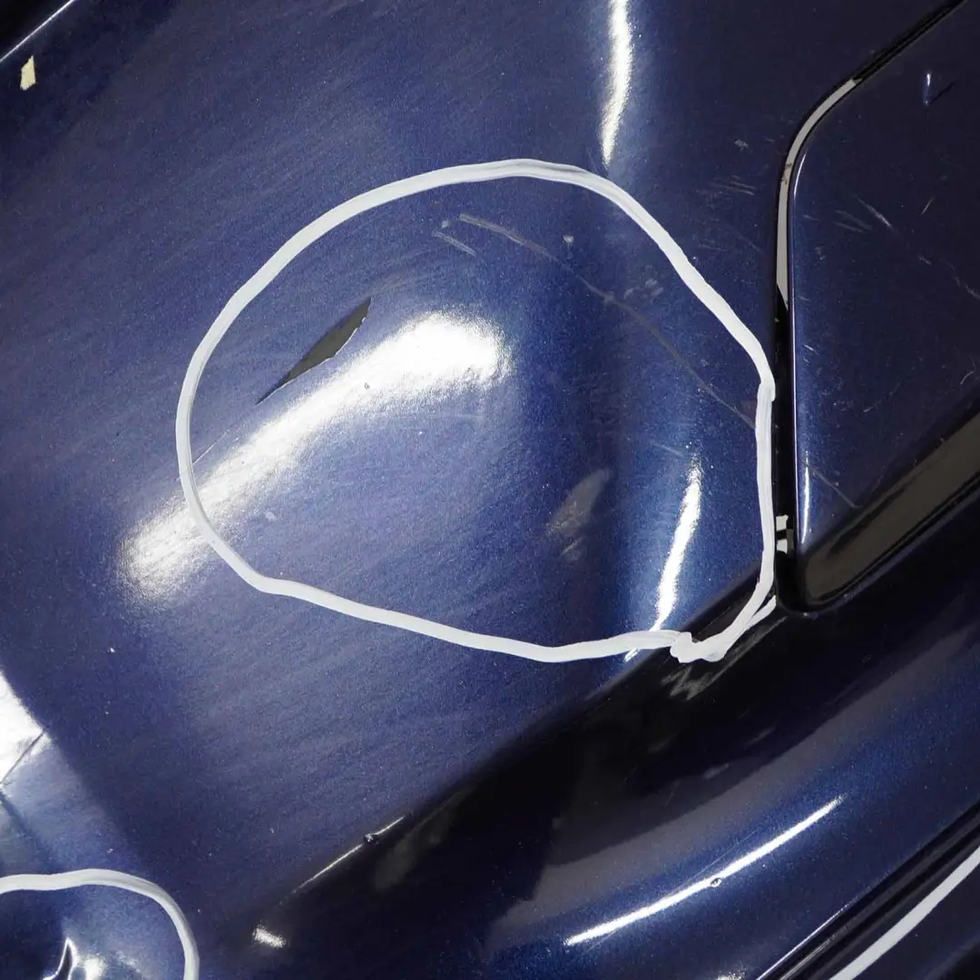 Bumper Rear Sport Line Trim Panel Tiefseeblau Blue Metallic - A76 to BMW F20 F21 with Part number 0038883 BMW F20 F21 Bumper Rear Sport Line Trim Panel Tiefseeblau Blue Metallic - A76 - SKU 0038883-DSB - Part number 0038883