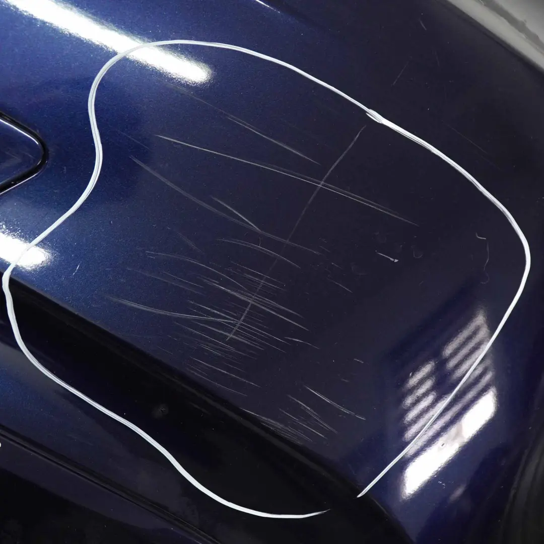 Bumper Rear Sport Line Trim Panel Tiefseeblau Blue Metallic - A76 to BMW F20 F21 with Part number 0038883 BMW F20 F21 Bumper Rear Sport Line Trim Panel Tiefseeblau Blue Metallic - A76 - SKU 0038883-DSB - Part number 0038883