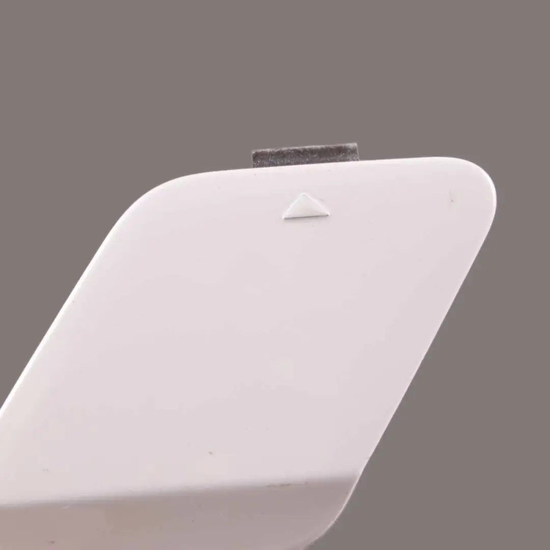 Bumper Flap BMW F20 F21 Towing Eye Cover Alpinweiss III Alpine White 300 to Rear with Part number 0038888 Rear Bumper Flap BMW F20 F21 Towing Eye Cover Alpinweiss III Alpine White 300 - SKU 0038888-AW - Part number 0038888