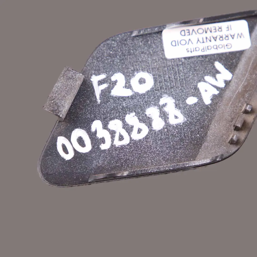  Tapa parachoques trasero BMW F20 F21 Cubierta Alpinweiss III Alpine Blanco 300 - SKU 0038888-AW - Número de pieza 0038888