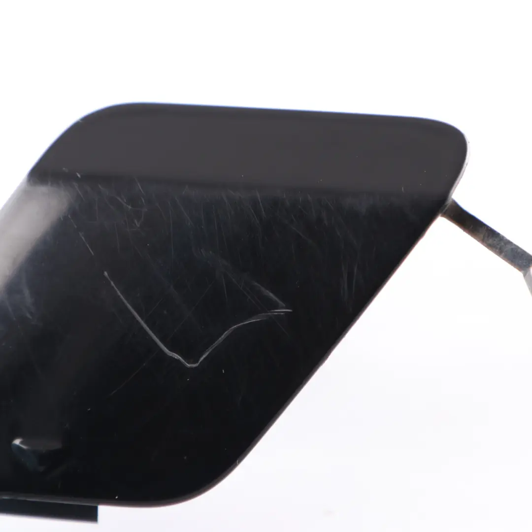 BMW F20 F21 Towing Eye Hook Rear Bumper Cover Cap Black Sapphire - 475 7301463 - SKU 0038888-BS1 - Part number 0038888