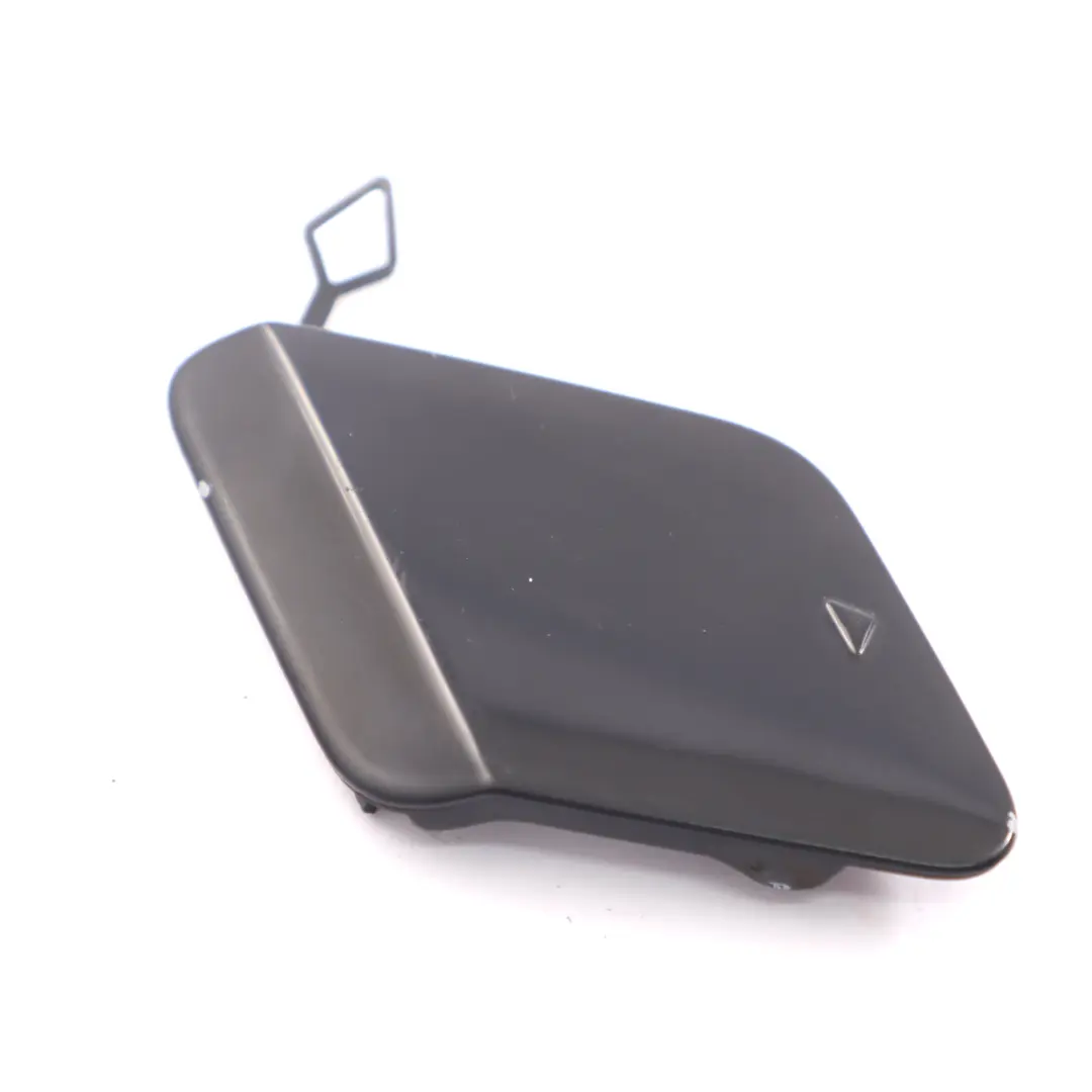 BMW F20 F21 gancho ojo remolque trasera tapa parachoques Negro Zafiro 7301463 - SKU 0038888-BS - Número de pieza 0038888