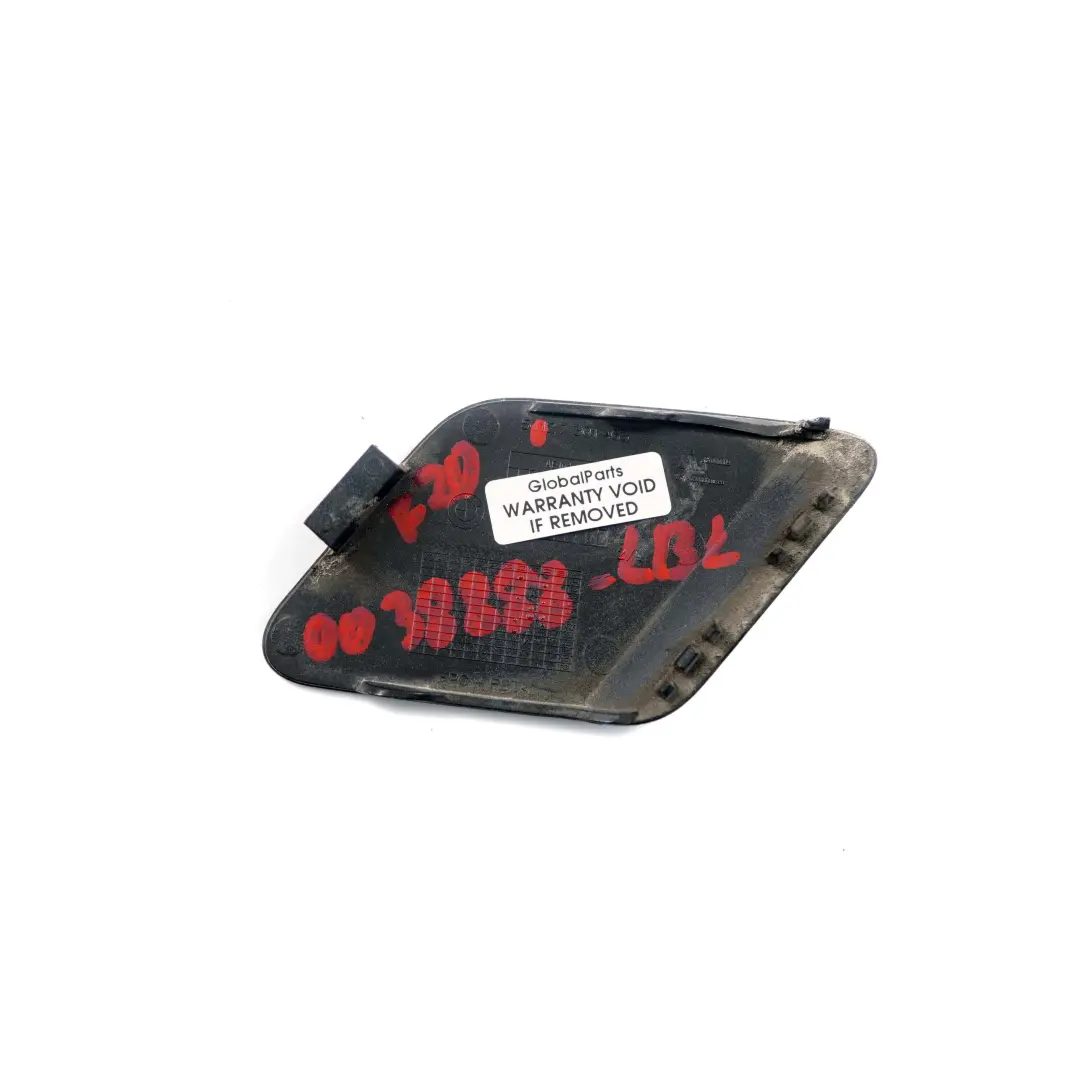 BMW 1 Series F20 F21 Flap Towing Eye Rear Bumper Liquid Blue Metallic B40 - SKU 0038888-LBL - Part number 0038888