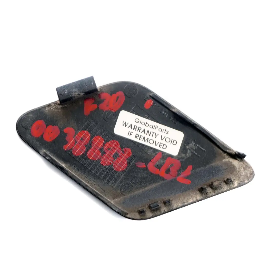 BMW F20 F21 Flap Ojo De Remolque Parachoques Trasero Azul Liquido Metalizado B40 - SKU 0038888-LBL - Número de pieza 0038888