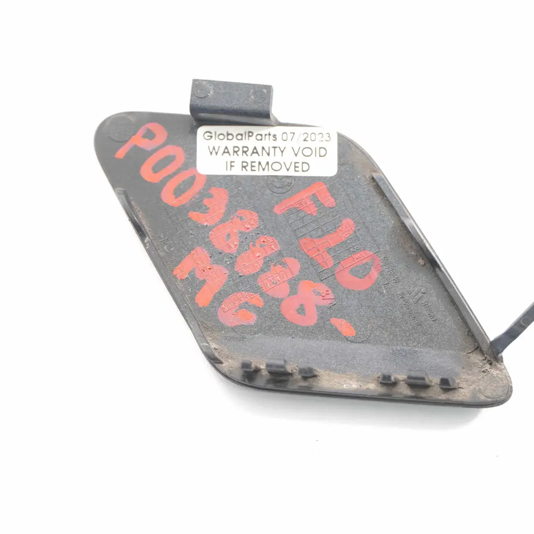 BMW F20 F21 Zaślepka Haka Zderzak Tył Tylna Mineralgrau Grey - B39 - SKU 0038888-MG - Numer Części 0038888