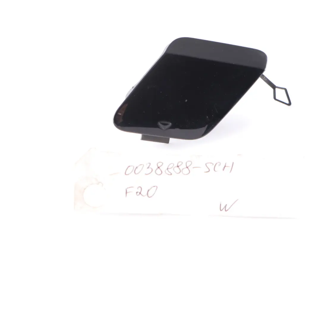 BMW F20 F21 Gancio traino Paraurti posteriore Cappuccio Schwarz Nero-668 - SKU 0038888-SCH - Numero di parte 0038888