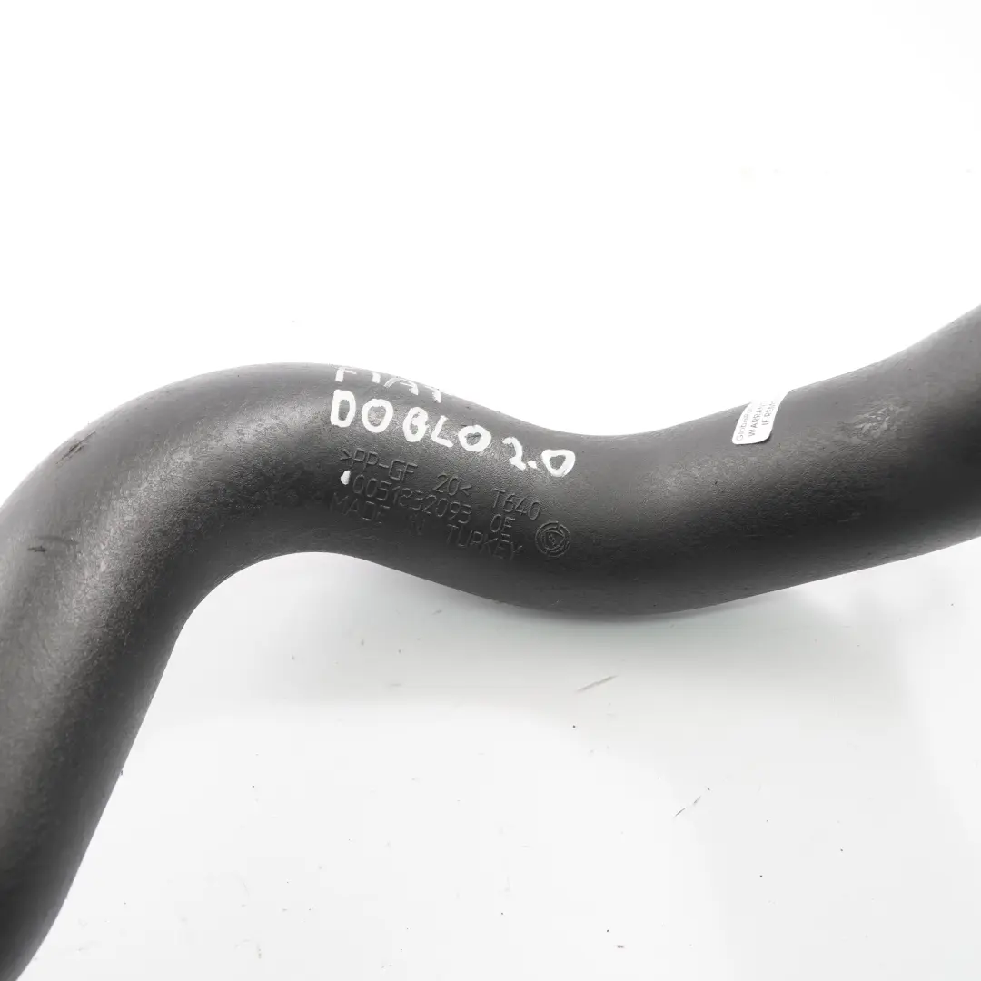 Fiat Doblo 2.0 Multijet Diesel Intercooler Air Intake Pipe Hose Tube - SKU 0051832093 - Part number 0051832093