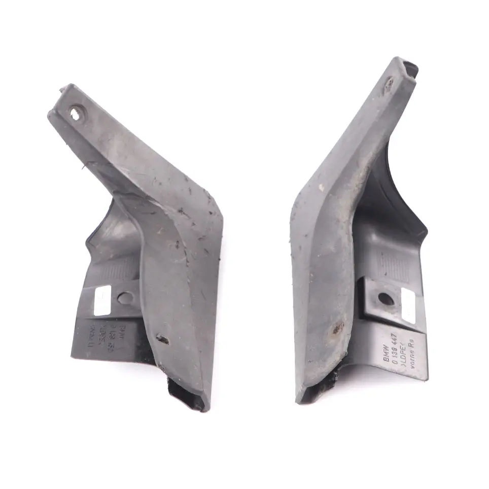 Front Bumper Left Right N/O/S Mud Flaps Splash Guard Set to Mini Cooper R50 with Part number 0139447 Mini Cooper R50 Front Bumper Left Right N/O/S Mud Flaps Splash Guard Set - SKU 0130806 - Part number 0139447