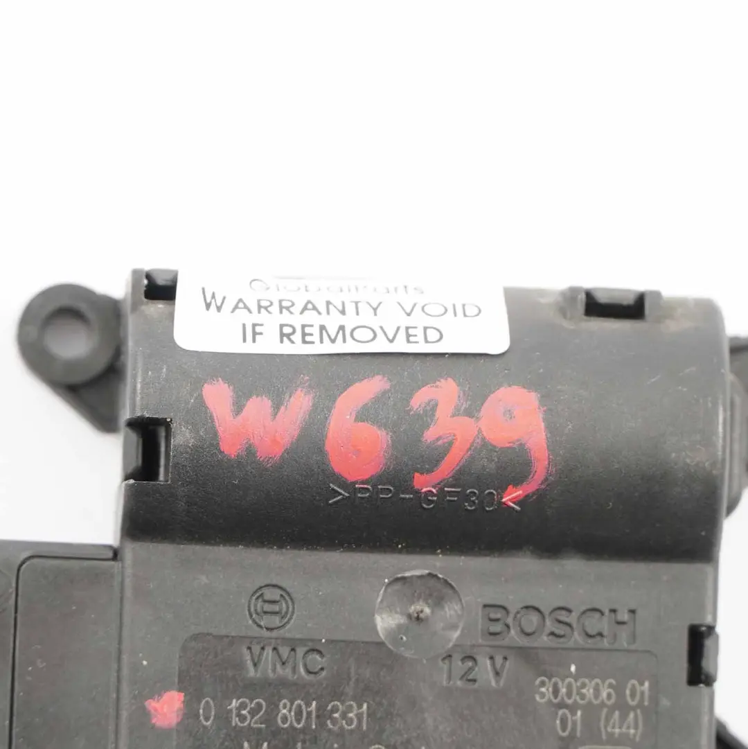 Mercedes Vito W639 Air Flap Electric Motor Actuator Heater Blower 0 - SKU 132801331 - Part number 0132801331