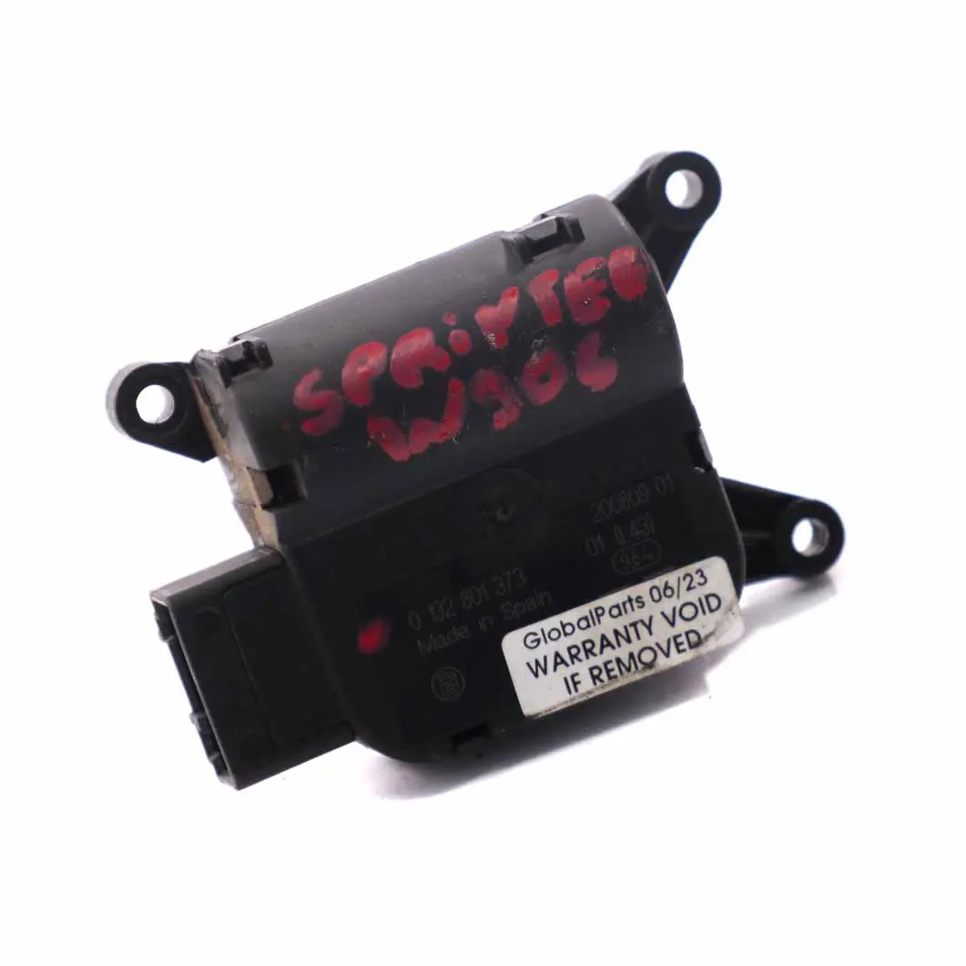 Mercedes Sprinter W906 Air Heater Flap Motor Actuator Stepper 0 - SKU 132801373 - Part number 0132801373