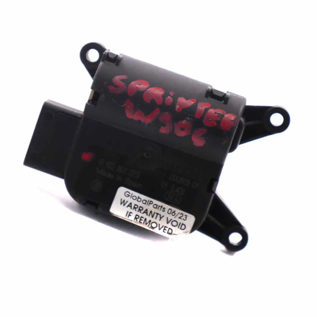 Chauffage de l'air Actionneur moteur Stepper 0 pour Mercedes Sprinter W906 à propos du numéro de pièce 0132801373 Mercedes Sprinter W906 Chauffage de l'air Actionneur moteur Stepper 0 - SKU 132801373 - Numéro de pièce 0132801373