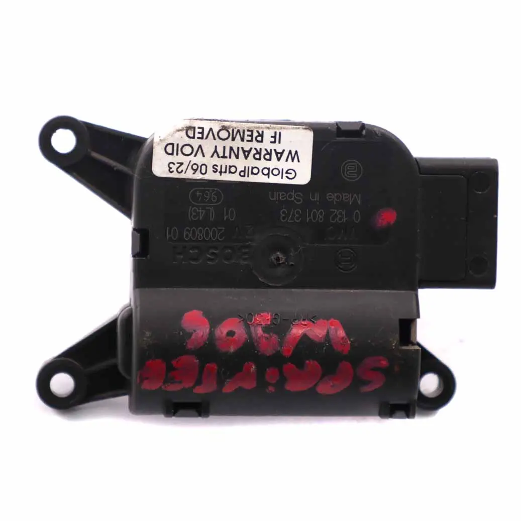 Chauffage de l'air Actionneur moteur Stepper 0 pour Mercedes Sprinter W906 à propos du numéro de pièce 0132801373 Mercedes Sprinter W906 Chauffage de l'air Actionneur moteur Stepper 0 - SKU 132801373 - Numéro de pièce 0132801373