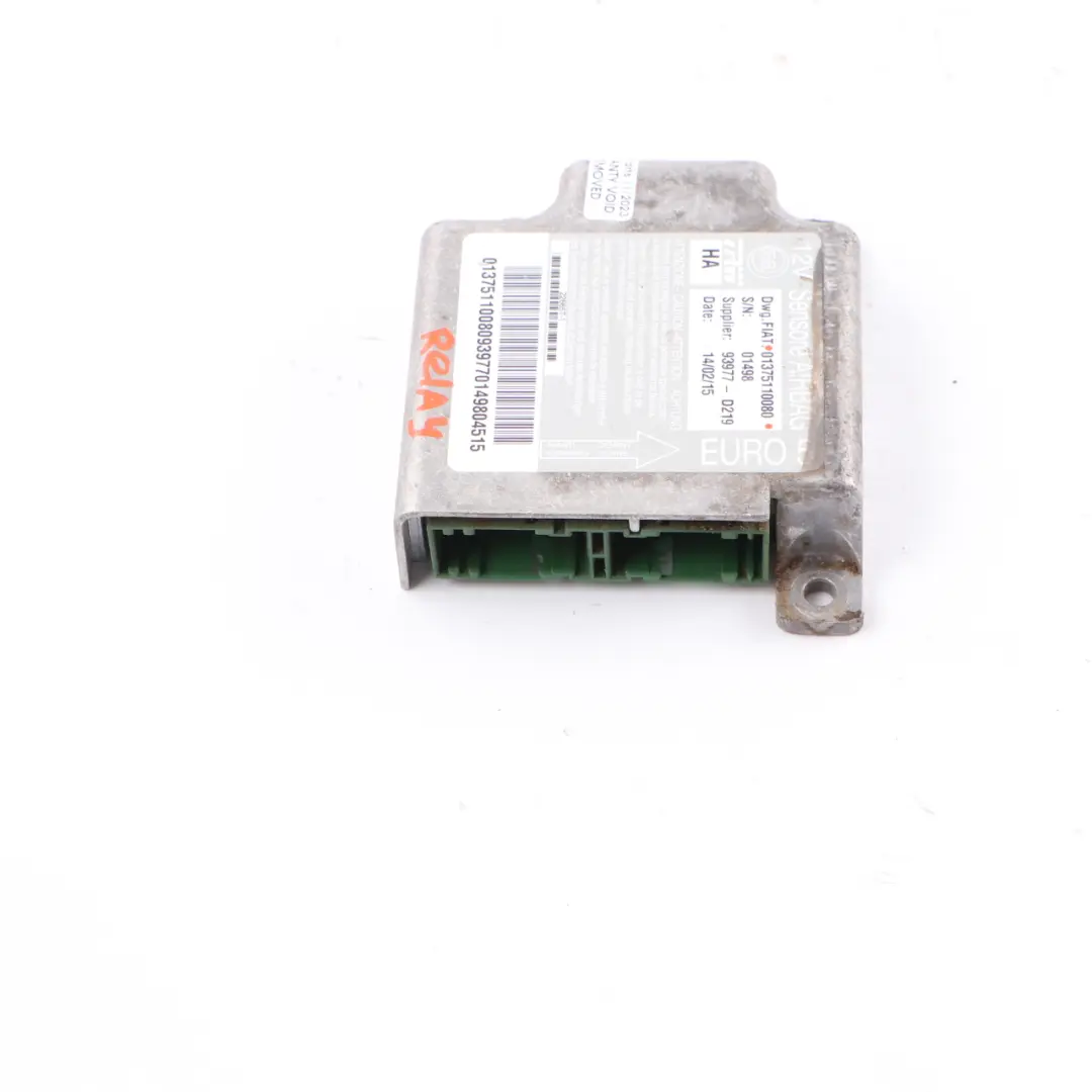  Airbag Module Citroen Relay Fiat Ducato Air Bag Control Unit ECU - SKU 01375110080 - Part number 0135110080
