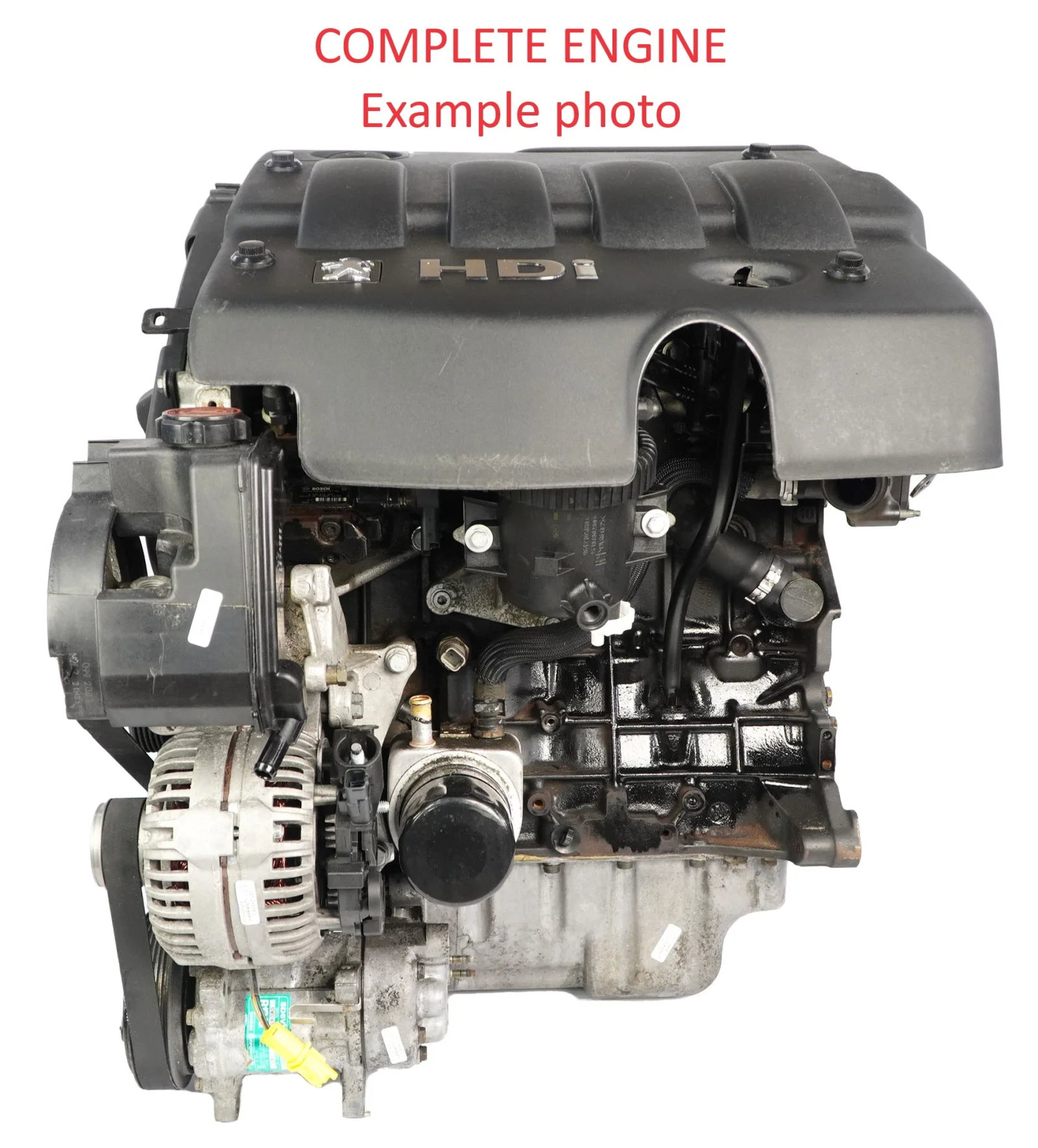 Peugeot 206 Partner Citroen Berlingo 2.0 HDi Bare Engine RHY DW10TD SKU 0135FE - Part number 0135FE