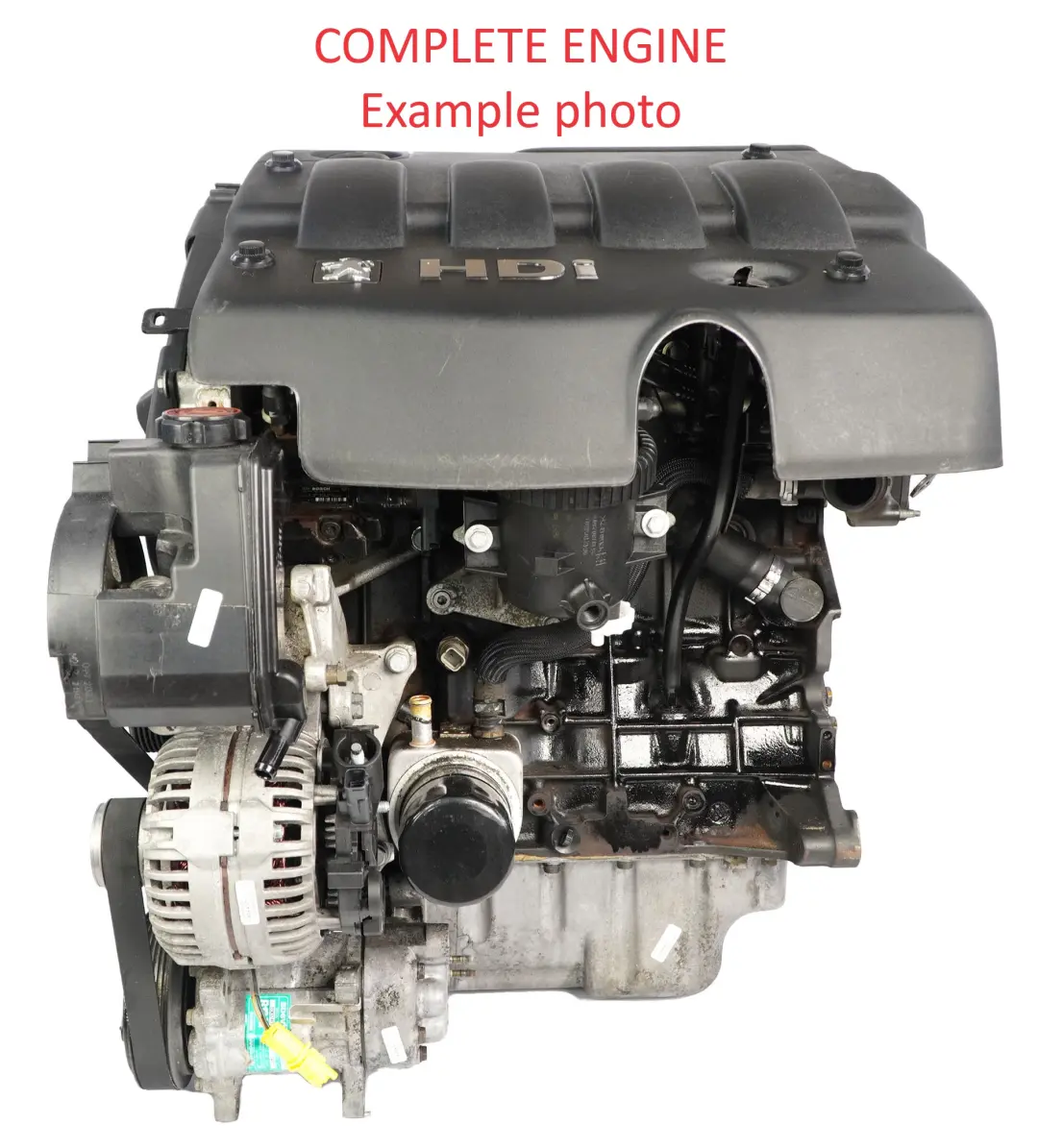 Citroen Berlingo 2.0 HDi Bare Engine RHY DW10TD WARRANTY to Peugeot 206 Partner with Part number 0135FE Peugeot 206 Partner Citroen Berlingo 2.0 HDi Bare Engine RHY DW10TD WARRANTY - SKU 0135FE - Part number 0135FE