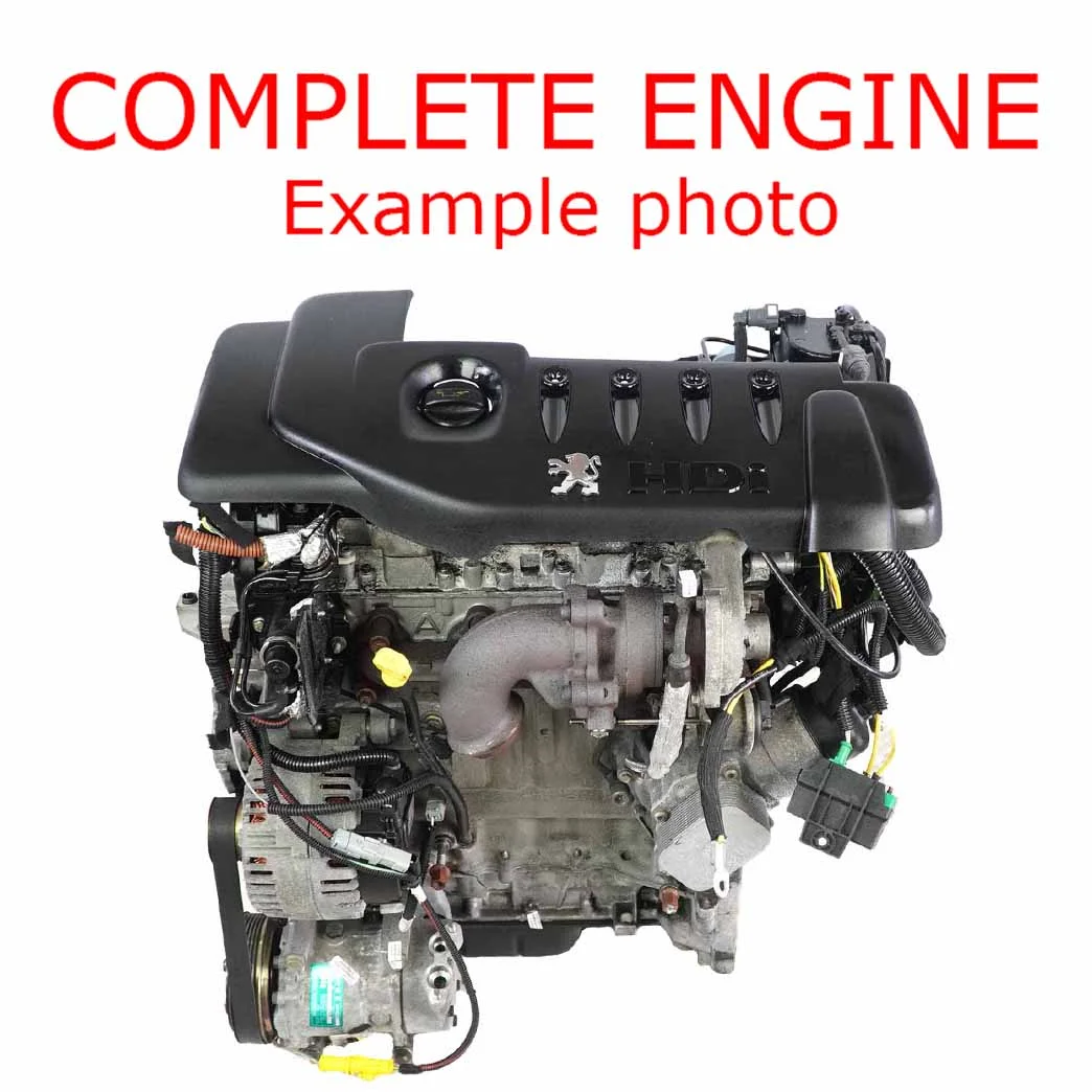 Peugeot 206 207 307 1.4 HDi Bare Engine Diesel 8HZ DV4TD with 62k miles SKU 0135FZ - Part number 0135FZ