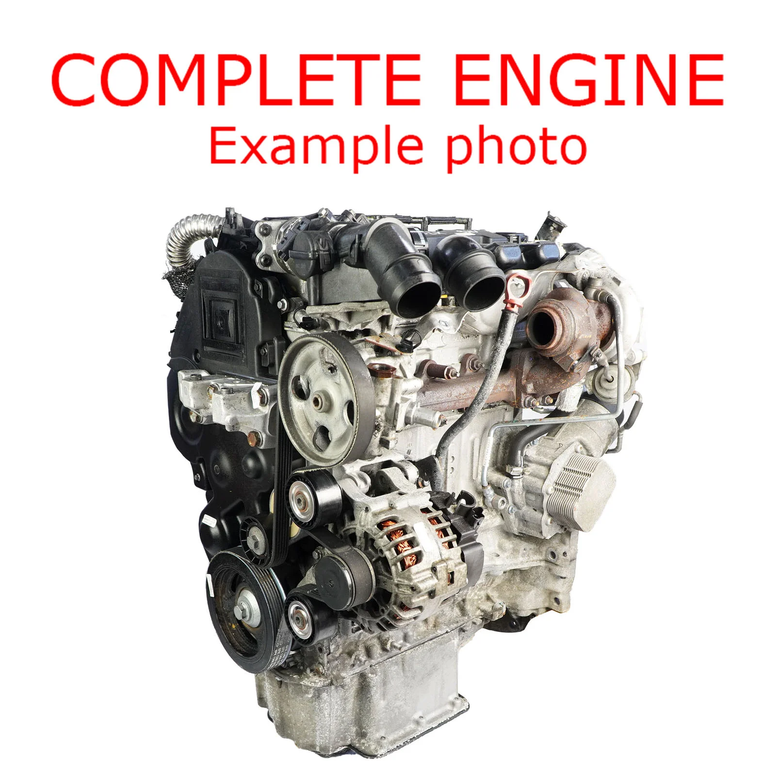 Citroen Dispatch Peugeot Expert Fiat Scudo Bare Engine 1.6 D 9HU 90HP SKU 0135LX - Part number 0135LX