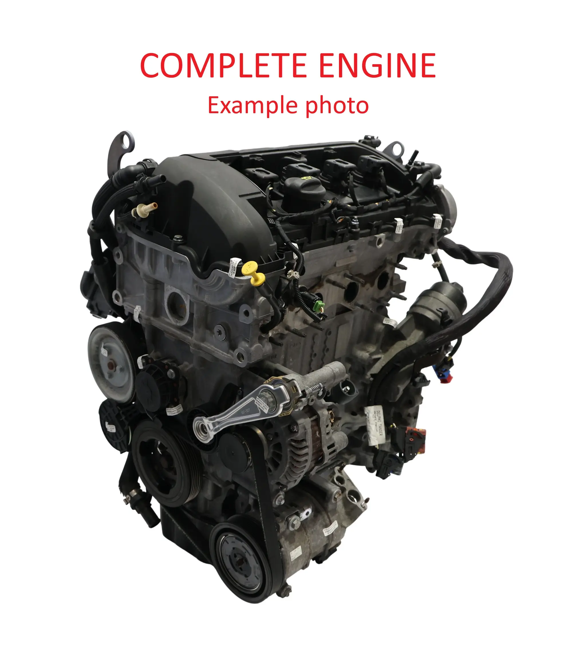 Peugeot 207 308 Citroën C3 C4 Bare Engine 5FW 1.6 Petrol 120HP 99k, WARRANTY