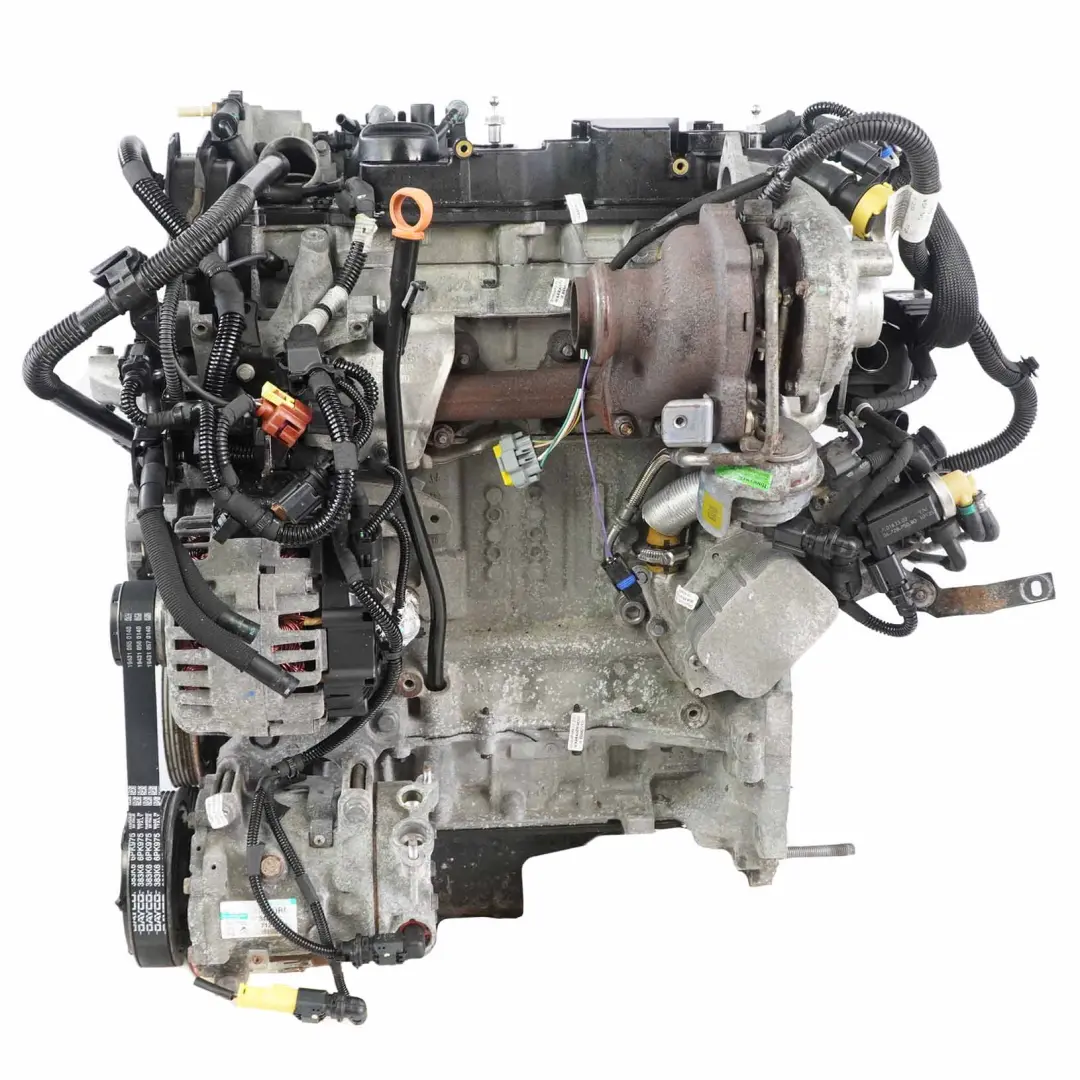 Peugeot 207 307 308 1.6 HDI Complete Engine 9H02 DV6ATED4 WARRANTY - SKU 0135QF-1 - Part number 0135QF