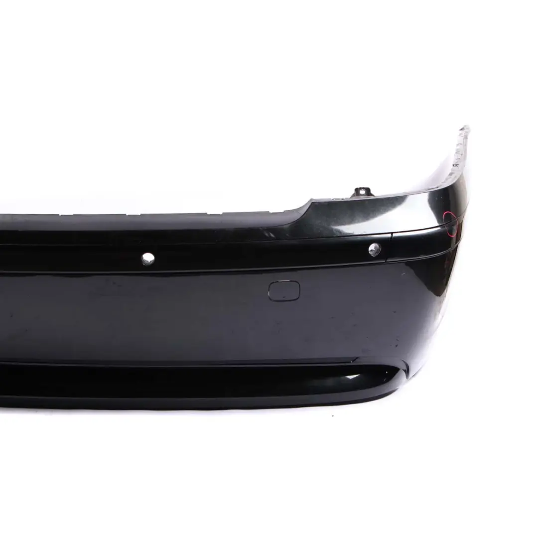 BMW 7 E65 E66 E67 1 Rear Bumper Trim Panel Black Sapphire Metallic - 475 - SKU 0136743-BS1 - Part number 0136743