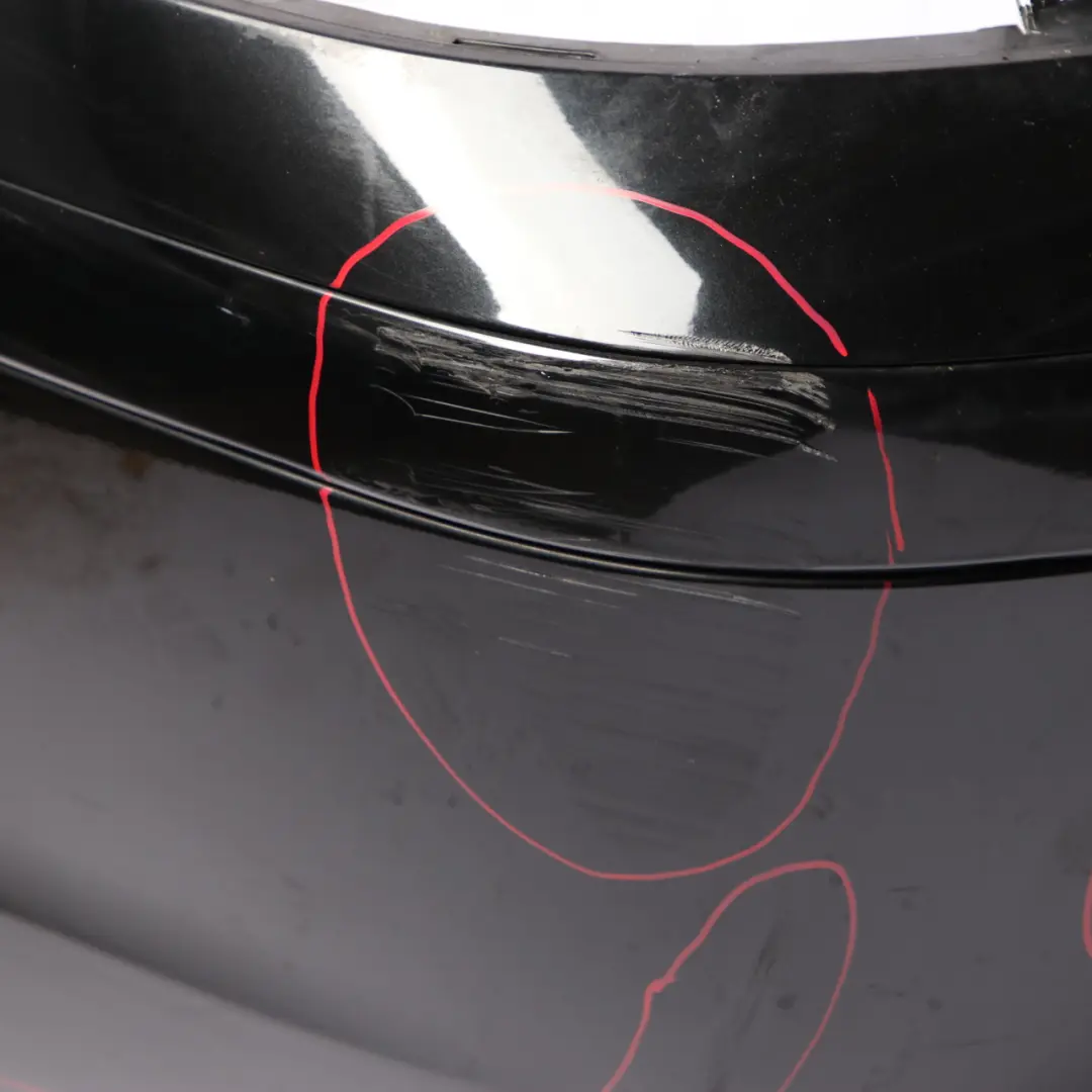 Bumper Trim Panel Black Sapphire Metallic - 475 to BMW 7 E65 E66 E67 1 Rear with Part number 0136743 BMW 7 E65 E66 E67 1 Rear Bumper Trim Panel Black Sapphire Metallic - 475 - SKU 0136743-BS1 - Part number 0136743